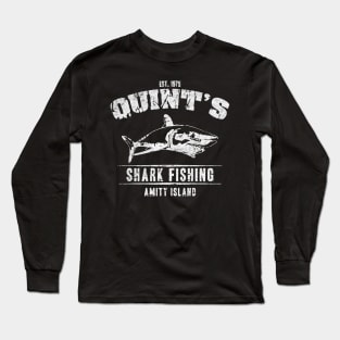 Quints Shark Fishing Long Sleeve T-Shirt